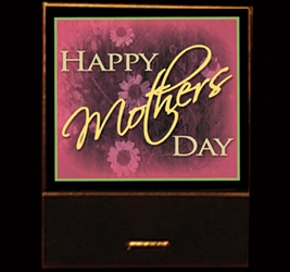 Happy Mothers Day matchbook 
