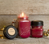 Apple Cinnamon Soy Blend Jar Candles 8oz 