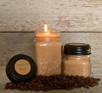 Cappuccino Brulee Soy Blend Jar Candle 8oz 