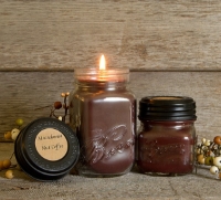 Macadamia Nut Coffee Soy Blend Jar Candle 8oz 