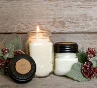 Jack Frost Soy Blend Jar Candle 8oz 