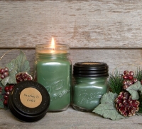 Nutmeg & Cedar Soy Blend Jar Candle 8oz 