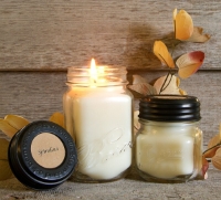 Spirulina Soy Blend Jar Candle  8oz 
