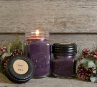 Sugar Plum Soy Blend Jar Candle 8oz 