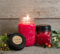 Sun-Ripened Raspberry Soy Blend Jar Candle 8oz 