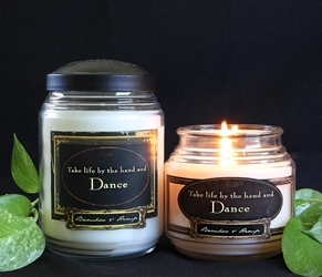 Bamboo & Hemp Reflective Light Scentiments Candle 