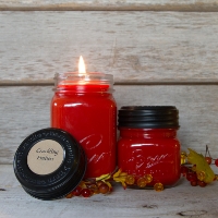 Crackling Embers Soy Blend Jar Candle 8oz 