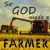 God Made a Farmer Red Matchbook 