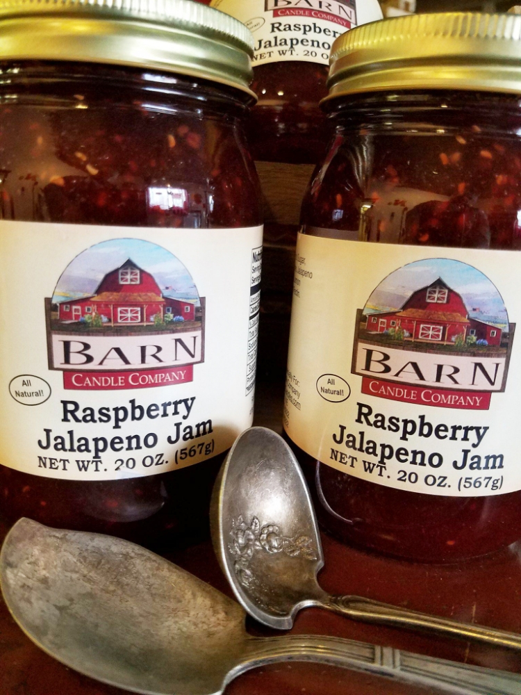 Jalepno Raspberry Jam Label - Raspberry-Jalapeno Jam #KPJ_RJJ