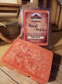 Ruby Red Wax Barn Brick 